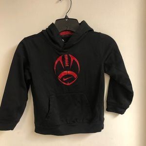 Black and red Nike hoodie